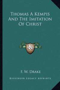 Thomas a Kempis and the Imitation of Christ