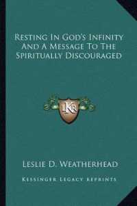 Resting in God's Infinity and a Message to the Spiritually Discouraged
