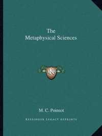 The Metaphysical Sciences