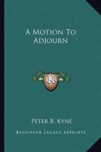 A Motion to Adjourn