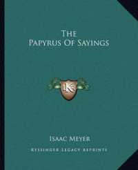 The Papyrus of Sayings