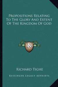 Propositions Relating to the Glory and Extent of the Kingdom of God