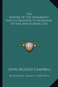 The Nature of the Atonement and Its Relation to Remission of Sins and Eternal Life