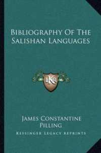 Bibliography of the Salishan Languages