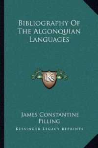 Bibliography of the Algonquian Languages