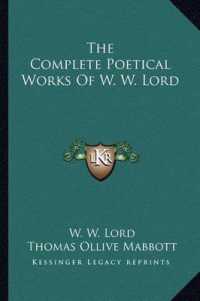 The Complete Poetical Works of W. W. Lord