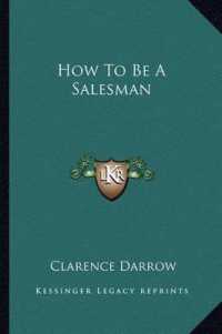 How to Be a Salesman