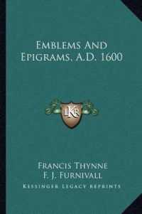 Emblems and Epigrams， A.D. 1600