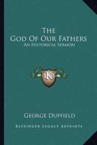 The God of Our Fathers : An Historical Sermon