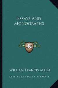 Essays and Monographs