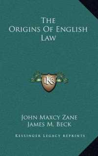 The Origins of English Law