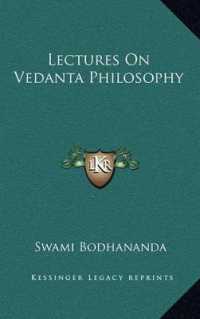 Lectures on Vedanta Philosophy