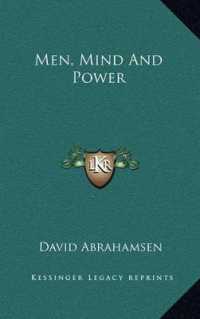Men， Mind and Power
