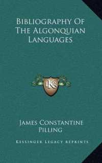 Bibliography of the Algonquian Languages