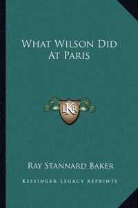What Wilson Did at Paris