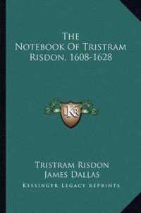 The Notebook of Tristram Risdon， 1608-1628