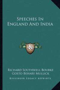 Speeches in England and India
