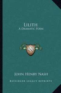 Lilith : A Dramatic Poem