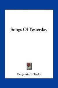Songs of Yesterday
