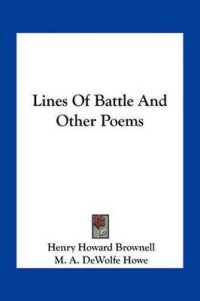 Lines of Battle and Other Poems