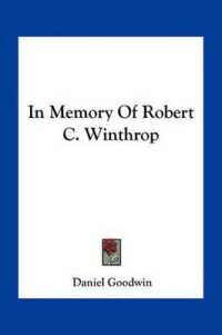 In Memory of Robert C. Winthrop