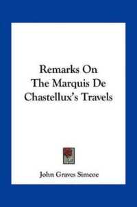 Remarks on the Marquis de Chastellux's Travels