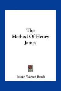 The Method of Henry James