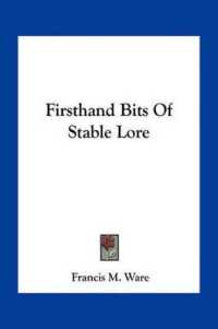 Firsthand Bits of Stable Lore