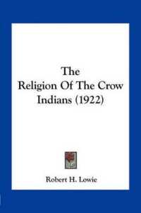 The Religion of the Crow Indians (1922)