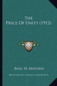 The Price of Unity (1912)