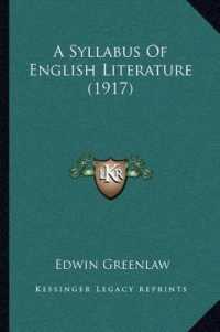 A Syllabus of English Literature (1917)