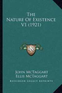 The Nature of Existence V1 (1921)