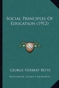 Social Principles of Education (1912)