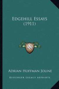 Edgehill Essays (1911)