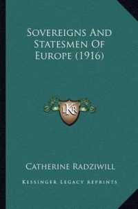 Sovereigns and Statesmen of Europe (1916)