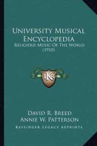 University Musical Encyclopedia : Religious Music of the World (1910)