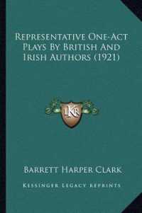 Representative One-Act Plays by British and Irish Authors (1921)