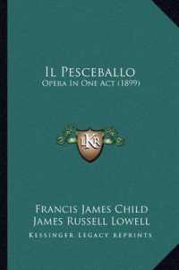 Il Pesceballo : Opera in One Act (1899)