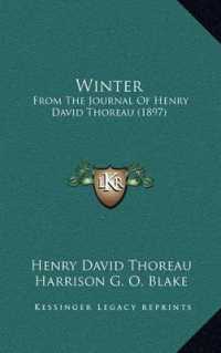 Winter : From the Journal of Henry David Thoreau (1897)