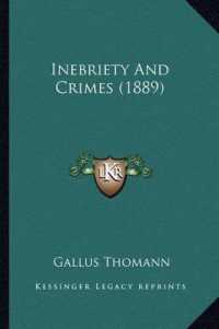 Inebriety and Crimes (1889)