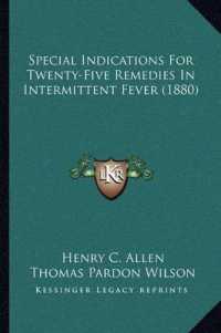 Special Indications for Twenty-Five Remedies in Intermittent Fever (1880)