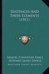 Sentences and Their Elements (1911)