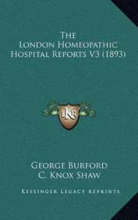 The London Homeopathic Hospital Reports V3 (1893)