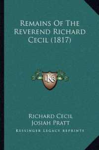 Remains of the Reverend Richard Cecil (1817)