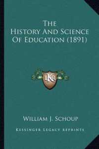 The History and Science of Education (1891)