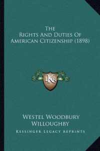 The Rights and Duties of American Citizenship (1898)