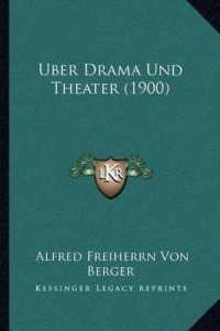 Uber Drama Und Theater (1900)