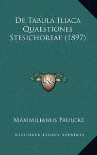 de Tabula Iliaca Quaestiones Stesichoreae (1897)