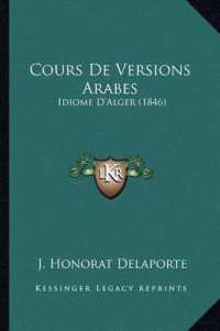 Cours de Versions Arabes : Idiome D'Alger (1846)