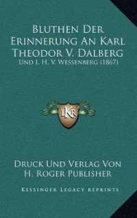 Bluthen Der Erinnerung an Karl Theodor V. Dalberg : Und I. H. V. Wessenberg (1867)